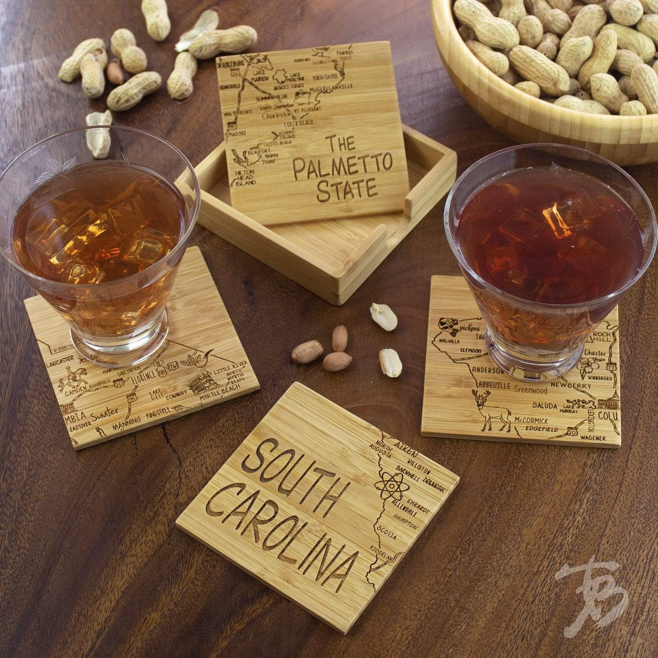 Totally Bamboo Coasters Puzzle Coasters Totally Bamboo Coaster Puzzle Set