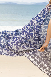 West Indies Wear Accessory Navy / Seastar West Indies Wear Sarong