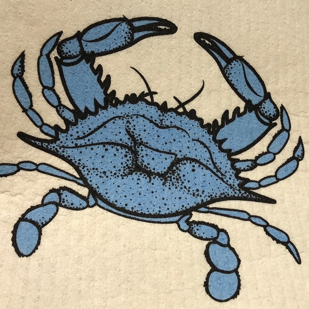 Wet It Kitchen Supplies Blue Crab Reusable Paper Towel