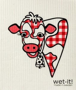 Wet It Kitchen Supplies Cow Reusable Paper Towel