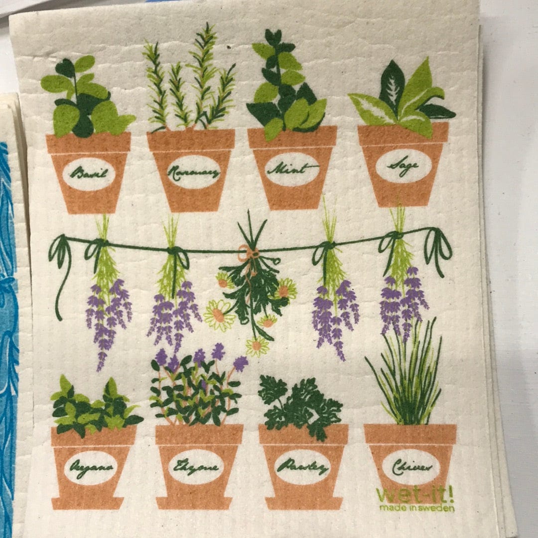 Wet It Kitchen Supplies Fresh Herb Reusable Paper Towel
