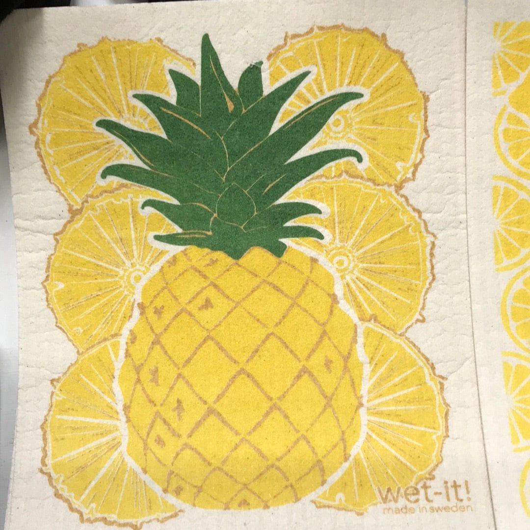 Wet It Kitchen Supplies Hawaiian Pineapple Reusable Paper Towel