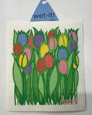 Wet It Kitchen Supplies Tulip Field Reusable Paper Towel