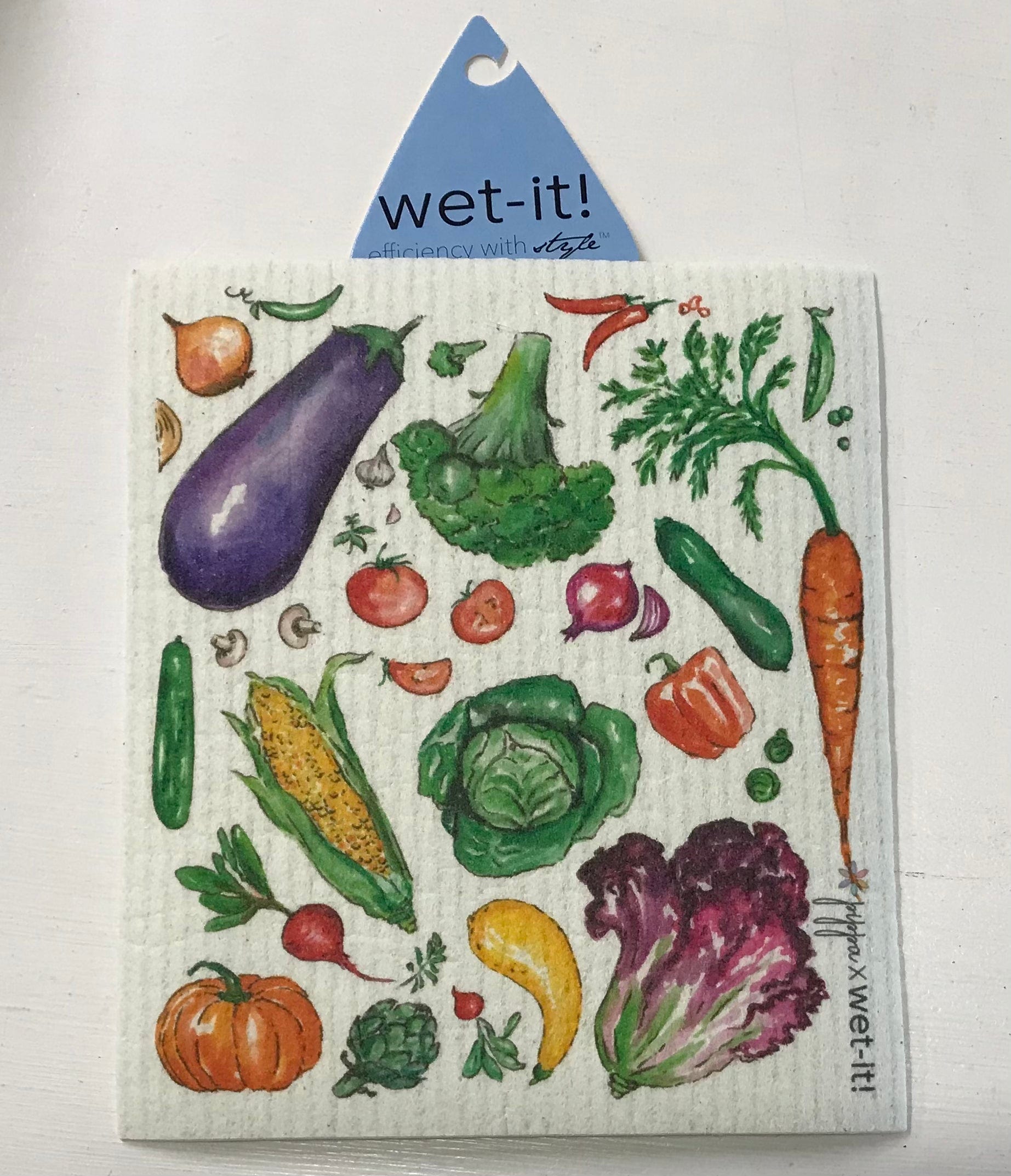 Wet It Kitchen Supplies Verde Veggie Reusable Paper Towel