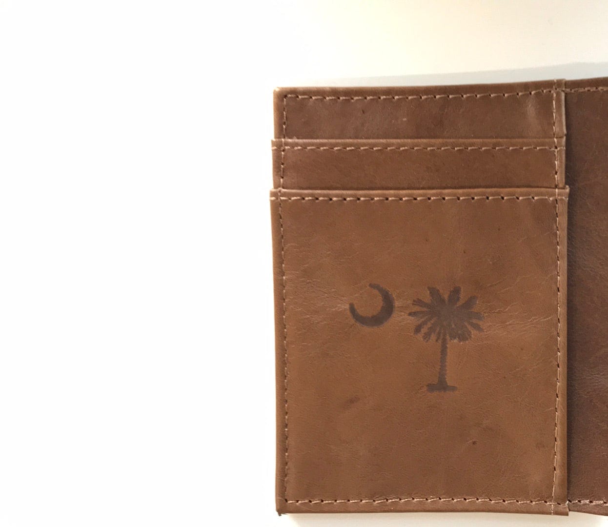 Zep-Pro Handbags, Wallets & Cases Palmetto Tan Slim Front Pocket Wallet